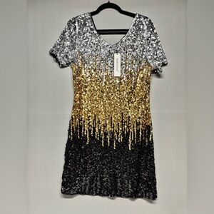 ✨BABEYOND Sequin Dress Size L
